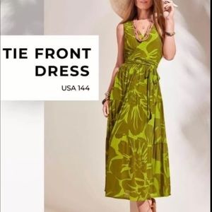 Cabi tie front dress S, NWOT